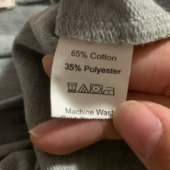 Romwe Grey Crop Sweater Butterfly Print M 6 - Picture 4 of 5